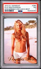 2012 Sports illustrated Swimsuit, Elle MacPherson, Decades Best DB5, PSA 7