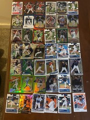 Lot of 250 Panini Baseball Cards Parallels Inserts Rookies 2018-2024 Donruss