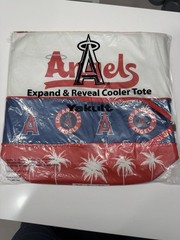 Yakult Los Angeles Angels Expand & Reveal Cooler Tote White/Red/Blue MLB