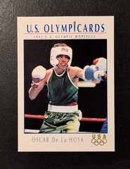 1992 Impel U.S. Olympicards – OSCAR DE LA HOYA #23 (RC) Rookie Card
