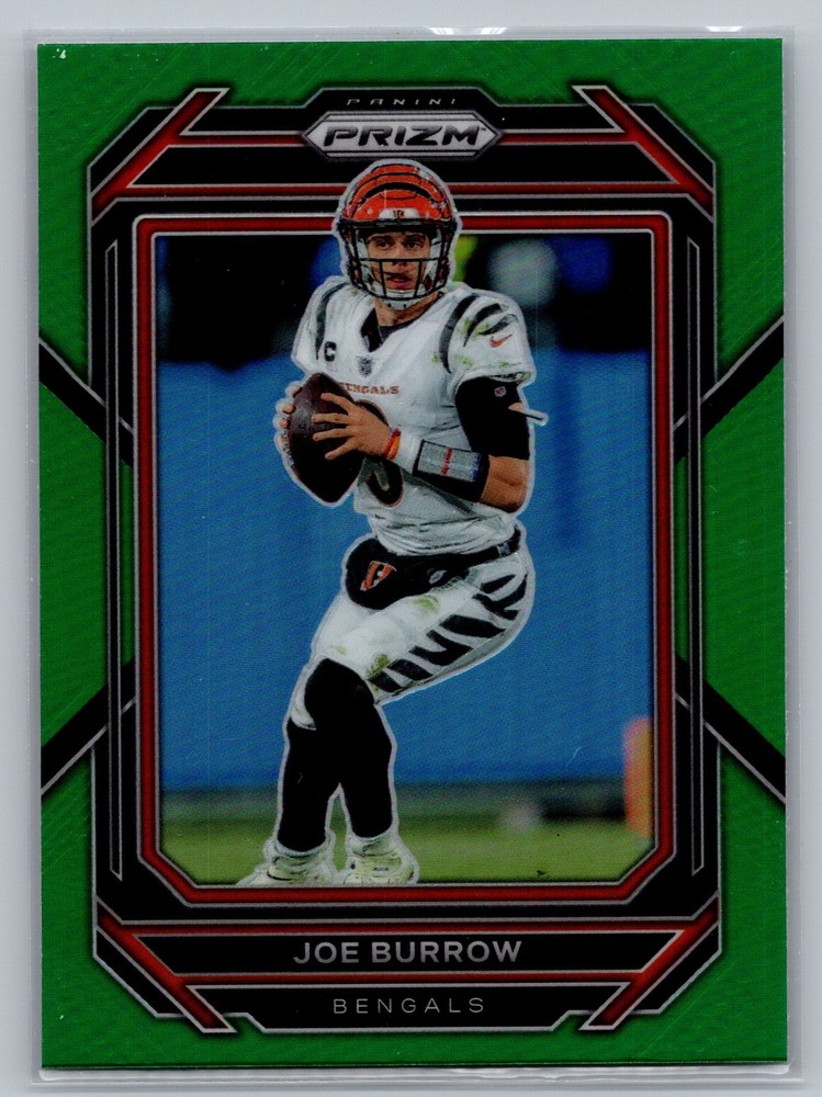 2022 Panini Prizm – Joe Burrow #56 Green Prizm