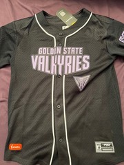 Golden State Valkyries Baseball style Jersey BOYS Large