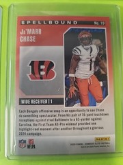 2025 Panini Donruss Elite Spellbound SILVER Ja&rsquo;MARR CHASE #&rsquo;d /799 Set BENGALS