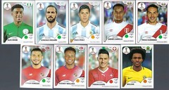 2018 PANINI RUSSIA WORLD CUP STICKERS « COMPLETE YOUR SET » ***PINK BACK***
