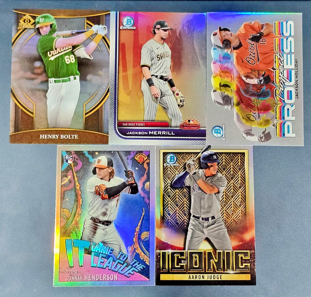 2023 Bowman Chrome INSERTS with Rookies You Pick – 2 Card Minimum