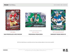 2025 Panini Prizm Football Jumbo Value Fat Pack