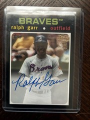 2020 Topps Archives Fan Favorites Auto Ralph Garr #FFA-RG Auto Braves
