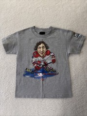 Reebok 2011 Winter Classic Alex Ovechkin Cartoon Caricature Shirt Youth Small