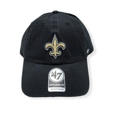 NEW ⚜️ New Orleans Saints &rsquo;47 Adjustable Strap Hat – Cap Vintage Style !