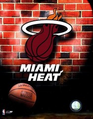 Miami Heat Logo NBA Basketball Licensed Unsigned 8×10 Glossy Photo A2