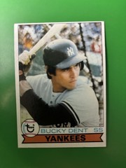 1979 Topps Bucky Dent New York Yankees #485