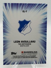 2025-26 TOPPS CHROME BUNDESLIGA ELECTRIFIED LEON AVDULLAHU #7
