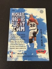 1993-94 Upper Deck Michael Jordan&rsquo;s Flight Team Sean Elliott #FT8