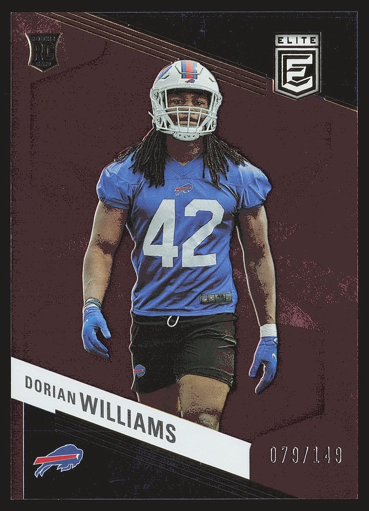 2023 Donruss Elite #137 Dorian Williams Maroon #/149 SN,RC