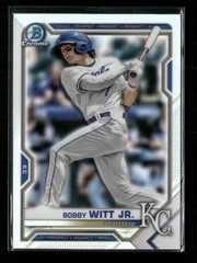 2021 Bowman Draft Bobby Witt Jr. Chrome Refractor #BDC-47 2