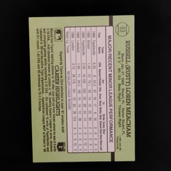 1991 Leaf Donruss The Rookies Rusty Meacham Tigers
