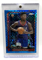 2025-26 Topps Chrome – VJ Edgecombe #253 Blue X-Fractor (RC)