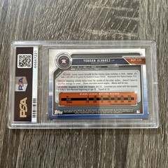 2019 Bowman Chrome Yordan Alvarez Mega Box Mojo Refractor #BCP-123 PSA 10 GEM MT