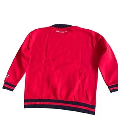Lot of 2 Angels SGA Red Sweatshirt 2026 Mike Trout 27 Salinas Inc Throwback XL