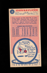 1148* 1969-70 Topps # 20 John Havlicek Vg-Ex