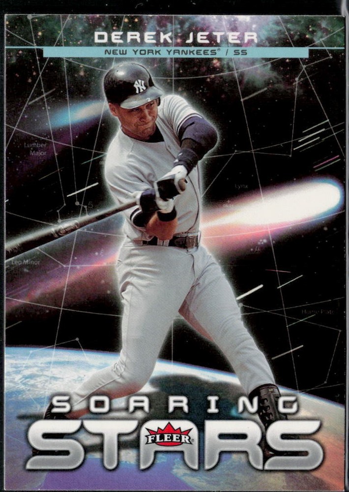 2007 Fleer #SS-DJ Derek Jeter Soaring Stars