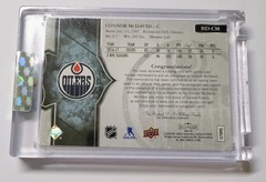 2017-18 Connor McDavid UD Splendor Patch Auto #BD-CM 16/36
