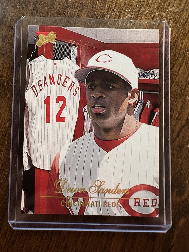 1994 Donruss Studio Baseball #172 Deion Sanders NM-Mint