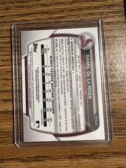 2023 Bowman Chrome Samil De La Rosa 1st Bowman Base Auto #CPA-SD Cardinals