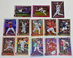 2025 Topps Baseball Parallels (Rainbow, Holiday Sun, SilverCrackle, Sand, Topps)