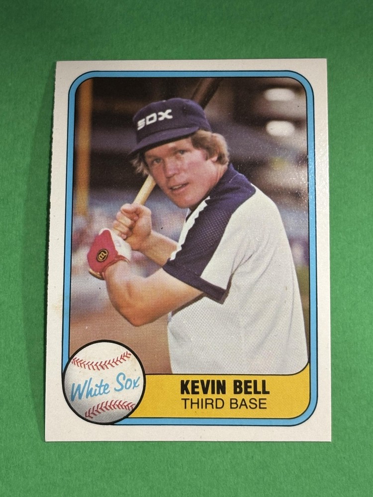 Kevin Bell 1981 Fleer Chicago White Sox #343 *M92*