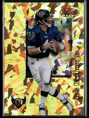1998 Bowman&rsquo;s Best Jim Harbaugh Atomic Refractor #/100 Serial #071/100 EX