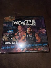 (1) Sealed Box 1998 Topps WCW NWO Series 1 Cards, BBCE Fresh, Hogan Goldberg!!