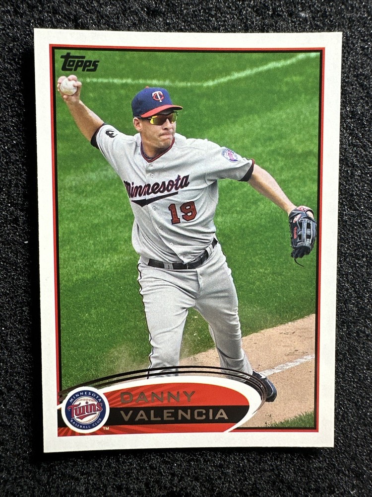 DANNY VALENCIA #303 2012 Topps Baseball QTY Minnesota Twins