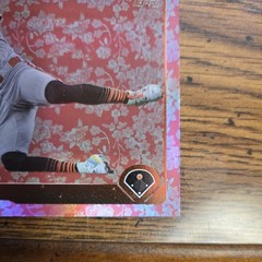 2025 Topps Series 1 #136 Holiday Flowers /50 Lordes Gurriel Jr Diamondbacks