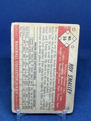 Roy Smalley 1953 Bowman Black & White #56 Poor