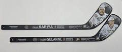 *NEW* Paul Kariya & Teemu Selanne NHL HOF Commemorative Souvenir Mini Sticks