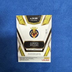 2025-26 Select La Liga Alberto Moleiro Purple Prizm Patch #/49 Villarreal (Y510)