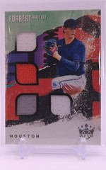 2021 Panini Diamond Kings – Dk Quad Materials Forrest Whitley #QM-FW (MEM, RC)