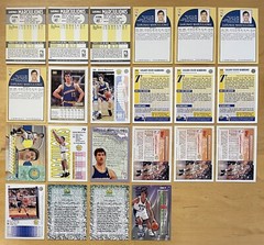 Sarunas Marciulionis Lot Of 22 With Many Rookies, 1st Edition, & Insert NM-MT
