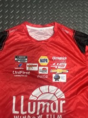 AliExpress #9 Chase Elliott Red Llumar Sublimated 2XL NASCAR Uniform Jersey