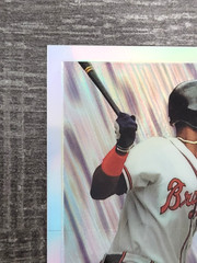 1996 Topps Chrome Wrecking Crew Refractor Fred McGriff #WC10 Atlanta Braves