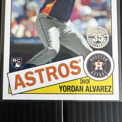 Yordan Alvarez Rookie 1985 Topps 35th Anniversary 2020 Topps #85TB-18 Astros