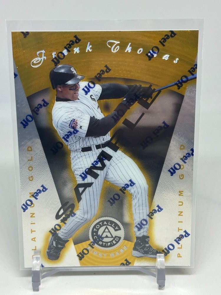 FRANK THOMAS 1997 Totally Certified Gold Promo/30 #41 WHITE SOX
