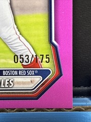 2026 Bowman Justin Gonzales Pink #BP-141 Boston Red Sox #’d /175