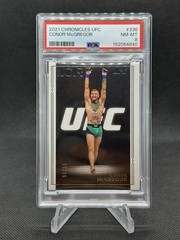 2021 Panini Chronicles Noir Conor McGregor /99 PSA 8