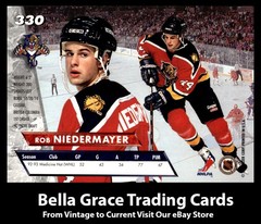 1993-94 Fleer Ultra Rob Niedermayer #330 Florida Panthers NHL Hockey