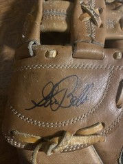 Steve Balboni Signed Autographed Spaulding Professional Model Glove JSA