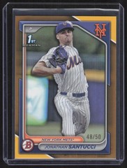 2024 Bowman Draft #BD-65 Jonathan Santucci Gold #/50