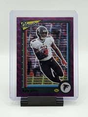 2022 Panini Classics – Kyle Pitts #5 Timeless Tributes Purple /50