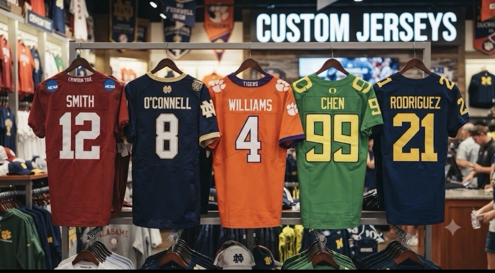 Custom College Football Jersey. Any Team, Any Name, Any number , All Stitched